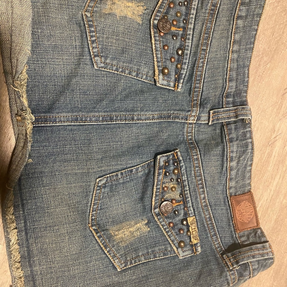Embellished Blue Denim Jeans